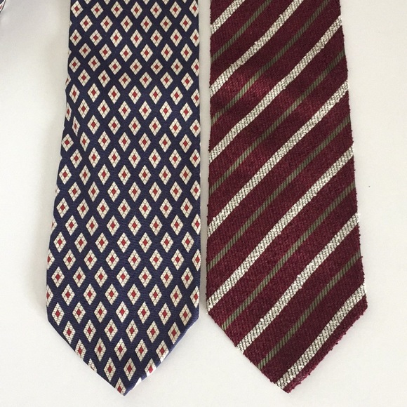 Hugo Boss Silk Neck Ties Set Of 2 - Picture 1 of 13